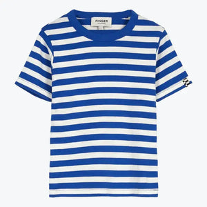 sai blue stripes t-shirt kids